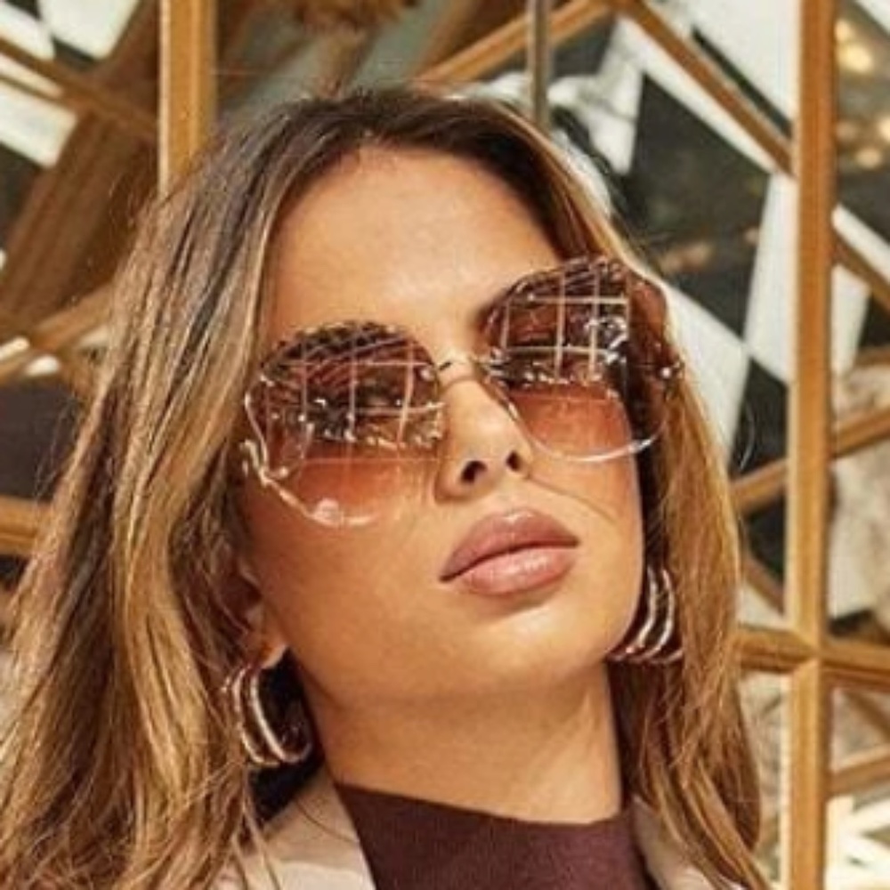 Bug Eye Large Colored Lens Sunnies Sunglasses - Picture 4 of 9